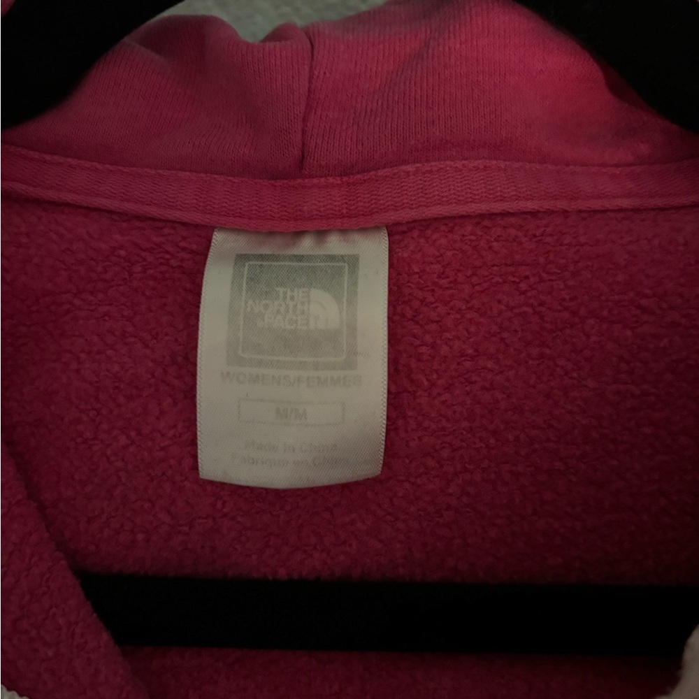 The North Face Womens Medium 1 Dark Pink Full Zip Hoody & 1 Bright Pink Fleece - Picture 5 of 13
